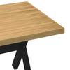 ruokapöytä NOAIN X-muotoiset jalat 180x90x75 cm
