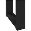 ruokapöytä NOAIN U-muotoiset jalat 180x40x45cm massiivipuumänty