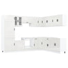 14-osainen keittiökaappisarja "Porto" Gloss White
