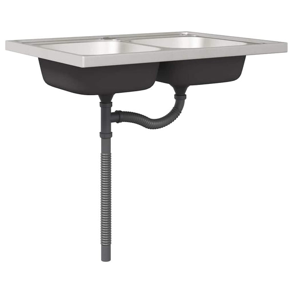 Keittiökaappi Kalmar Harmaa Sonoma 80 x 46 x 81,5 cm