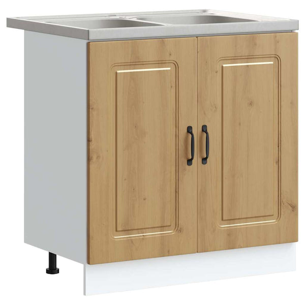 Keittiökaappi Kalmar Artisan tammi 80 x 46 x 81,5 cm