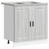 Pesuallas-kaappi Porto 2 kpl Harmaa 80 x 46 x 81,5 cm