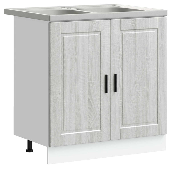 Pesuallas-kaappi Porto 2 kpl Harmaa 80 x 46 x 81,5 cm