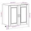 Pesuallas-kaappi Porto 2 kpl Harmaa 80 x 46 x 81,5 cm