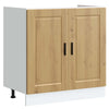 Pesuallas-kaappi Porto 2 kpl Ruskea 80 x 46 x 81,5 cm