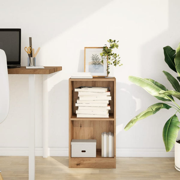 Kirjahylly artesaani tammi 40x24x76 cm tekninen puu