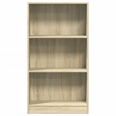 Kirjahylly Sonoma-tammi 60x24x109 cm tekninen puu