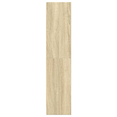 Kirjahylly Sonoma-tammi 60x24x109 cm tekninen puu