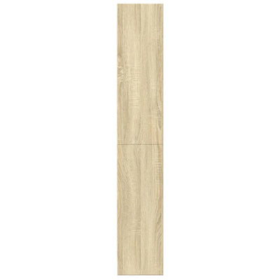 Kirjahylly Sonoma-tammi 60x24x143 cm tekninen puu