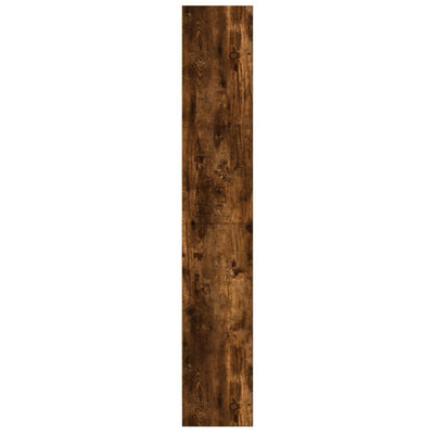 Kirjahylly savutammi 60x24x143 cm tekninen puu