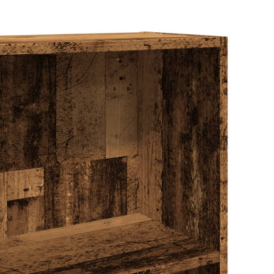 Vanha puu kirjahylly Ciuncan 60x24x143cm (puinen)