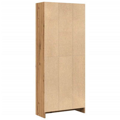 Kirjahylly artesaani tammi 60x24x143 cm tekninen puu