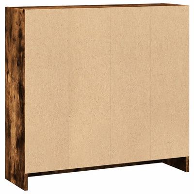 Kirjahylly savutammi 80x24x76 cm tekninen puu