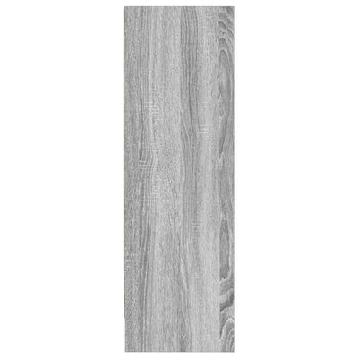 Harmaa kirjahylly Ciuncan 80x24x76cm (puinen)