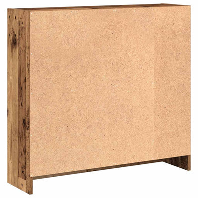 Vanha puu kirjahylly Ciuncan 80x24x76cm (puinen)