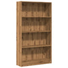 Artesaani tammi kirjahylly Ciuncan 80x24x143cm (puinen)