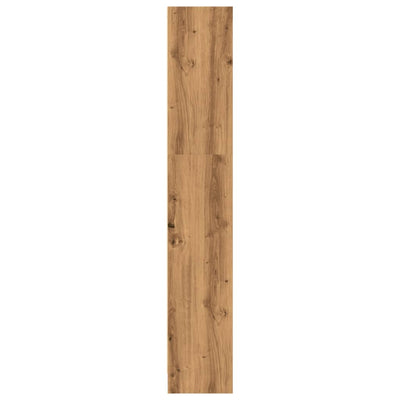 Kirjahylly artesaani tammi 80x24x143 cm tekninen puu