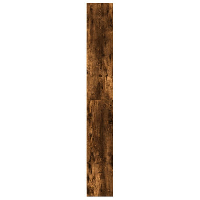 Kirjahylly savutammi 80x24x176 cm tekninen puu