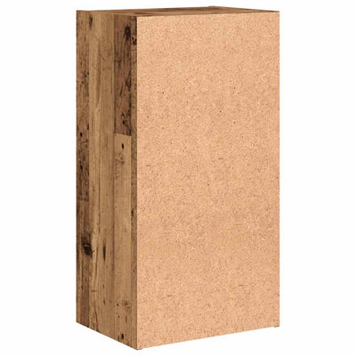 Vanha puu kirjahylly Kourous 40x30x77cm (puinen)