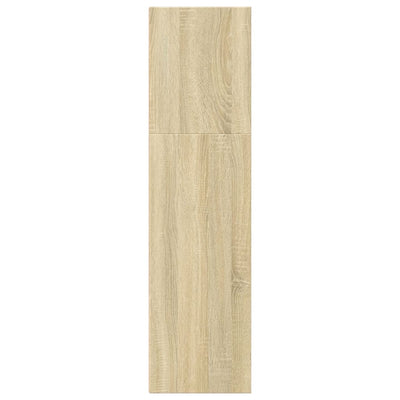 Kirjahylly Sonoma-tammi 40x30x114 cm tekninen puu