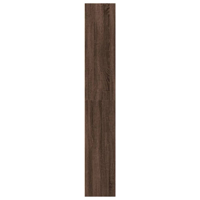 Kirjahylly ruskea tammi 40x30x189 cm tekninen puu