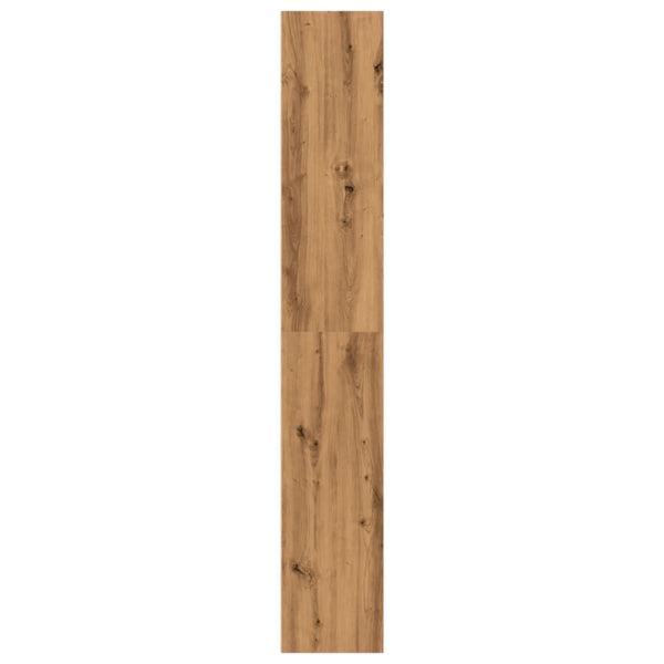 Kirjahylly artesaani tammi 40x30x189 cm tekninen puu