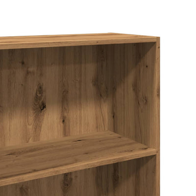 Kirjahylly artesaani tammi 60x30x189 cm tekninen puu