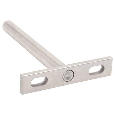 kelluvat hyllykannattimet 12 kpl näkymätöntä Ø10x100 mm