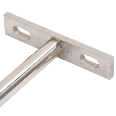 kelluvat hyllykannattimet 12 kpl näkymätöntä Ø10x100 mm