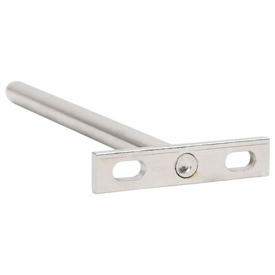 kelluvat hyllykannattimet 12 kpl näkymätöntä Ø10x150 mm