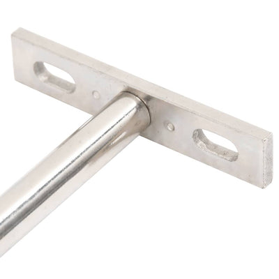 kelluvat hyllykannattimet 12 kpl näkymätöntä Ø10x150 mm