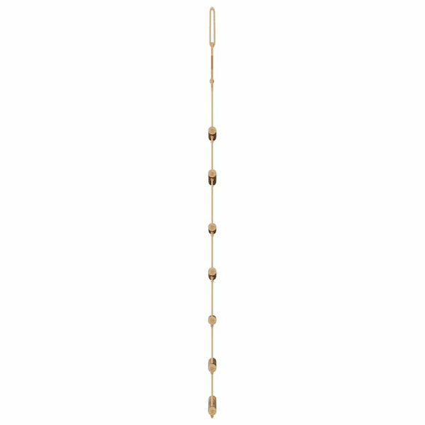 Riippuvat joulukuuset latvatähdillä 2 kpl 42x90 cm luonnon oksa