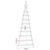 Riippuvat joulukuuset latvatähdillä 2 kpl 55x120 cm luonnon oksa