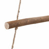 Riippuva joulukuusi latvatähdellä 74x150 cm luonnonvärinen oksa