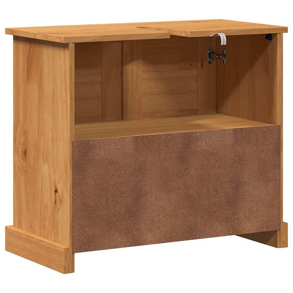 Pesuallaskaappi VIGO Ruskea ja hunajaruskea 68 x 34 x 59 cm