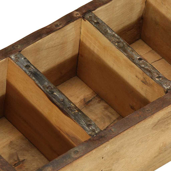 Tarjotin 4 kpl Ruskea 30 x 14 x 9 cm
