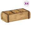 Tarjotin 4 kpl Ruskea 30 x 14 x 9 cm