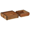 Tarjotin 2 kpl Ruskea 29 x 31 x 10 cm