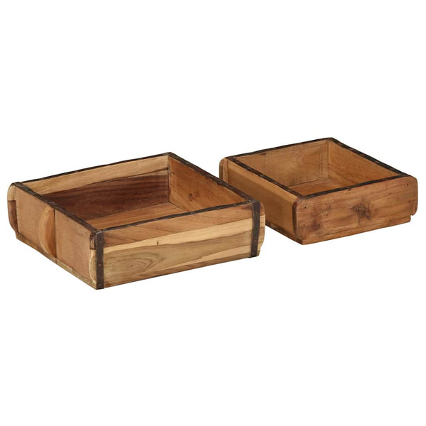 Tarjotin 2 kpl Ruskea 29 x 31 x 10 cm