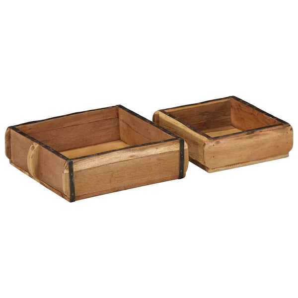 Tarjotin 2 kpl Ruskea 29 x 31 x 10 cm
