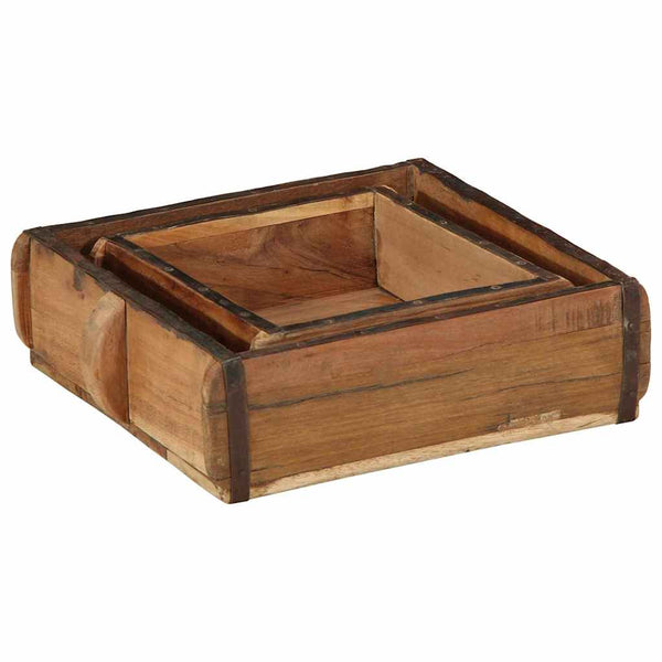 Tarjotin 2 kpl Ruskea 29 x 31 x 10 cm