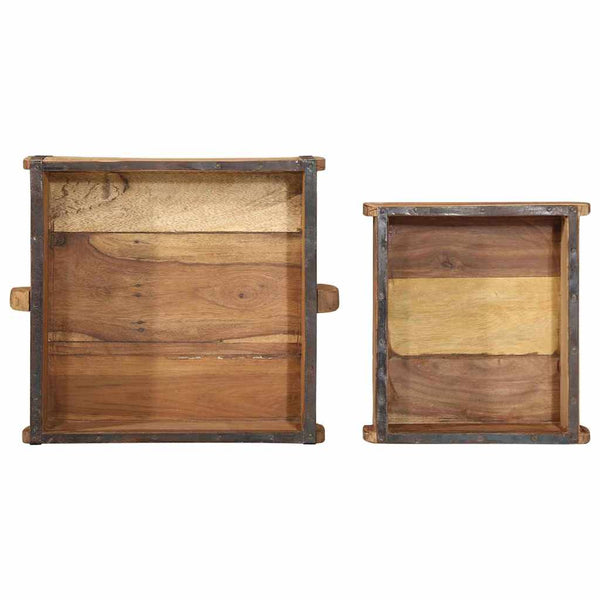 Tarjotin 2 kpl Ruskea 29 x 31 x 10 cm