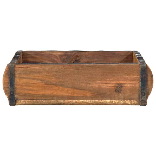 Tarjotin Ruskea 29 x 31 x 10 cm Kierrätetty massiivinen puu