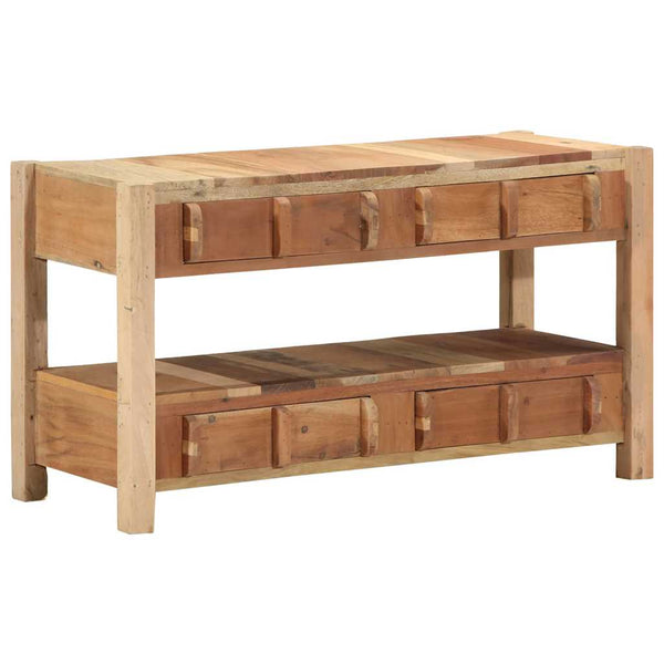 TV-kaappi Ruskea 83 x 33 x 46 cm Kierrätetty Täyspuu