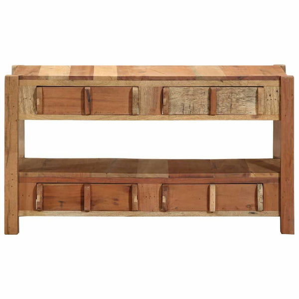 TV-kaappi Ruskea 83 x 33 x 46 cm Kierrätetty Täyspuu