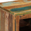 Kenkäkaappi 110 x 35 x 40 cm Kierrätetty massiivinen puu Ruskea
