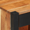 Yöpöytäkaappi 2 pcs Ruskea 40 x 35 x 50 cm täysi akaasiapuu