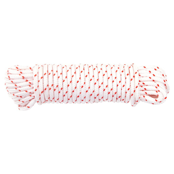 Pull Starter Naru Valkoinen ja punainen Ø4 mm 10 m Nylon