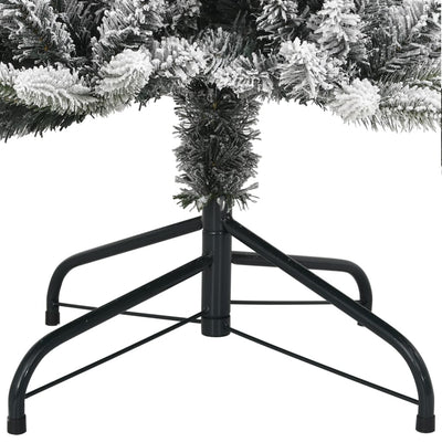 Tekojoulukuusi lumihuurteella Nurtean 240cm (300 led-valoa)