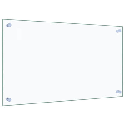 Läpinäkyvä keittiön roiskesuojat Ikovics 70x40cm (2 kpl karkaistu lasi)